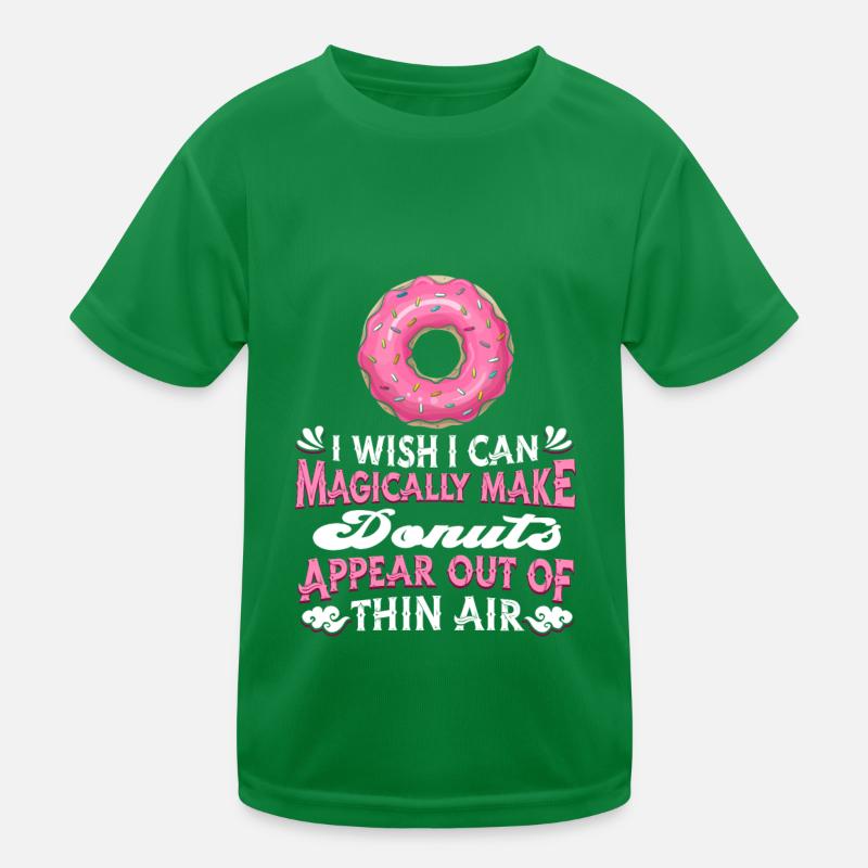 Donut Doughnut Kids Functional T-Shirt
