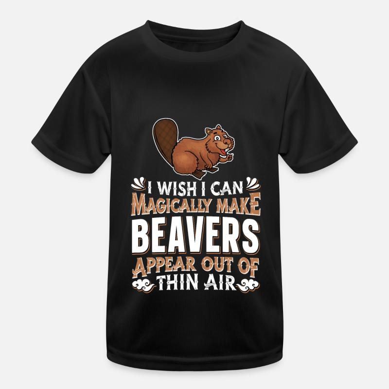 Biber Kinder Funktions-T-Shirt