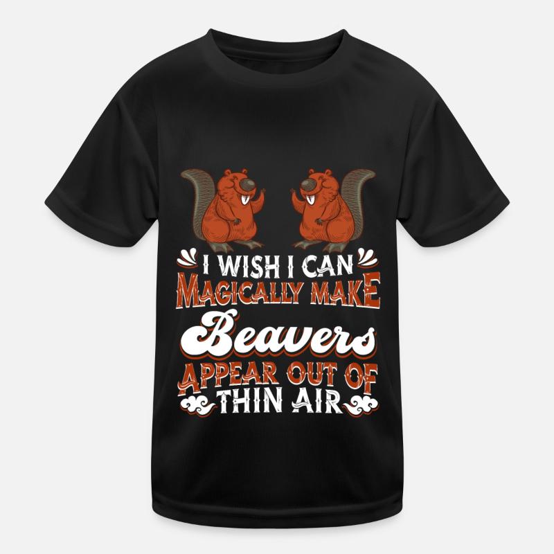 Biber Kinder Funktions-T-Shirt