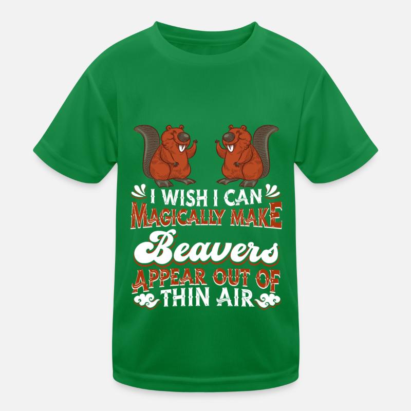 Biber Kinder Funktions-T-Shirt