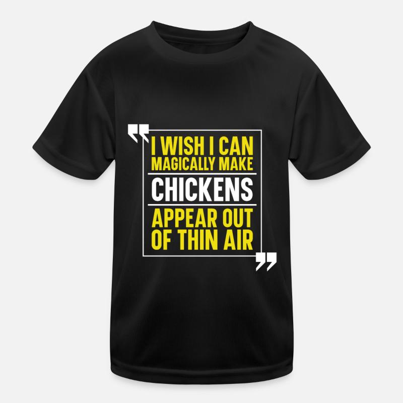 Huhn Bauernhof Landwirt Bauer Hühnerbauer Kinder Funktions-T-Shirt