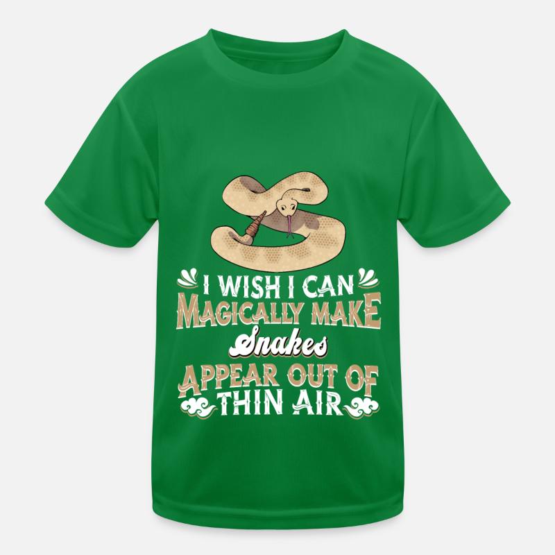 Snake Kids Functional T-Shirt