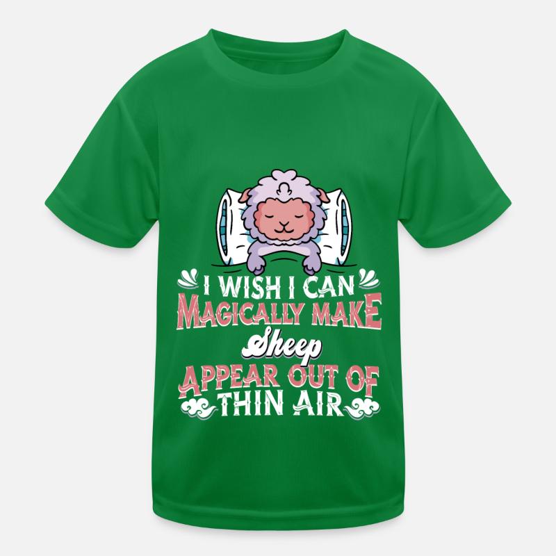 Sheep Shepherd Kids Functional T-Shirt