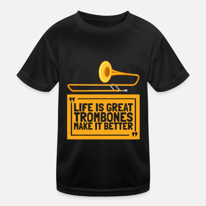 Trombone Kids Functional T-Shirt