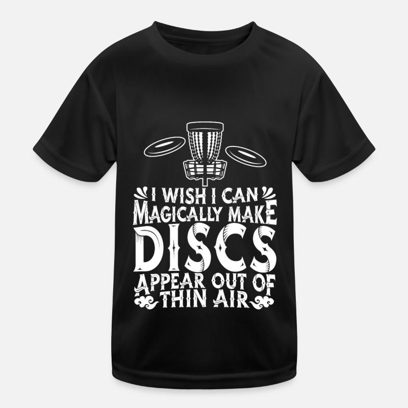 Frisbee Golf Kinder Funktions-T-Shirt