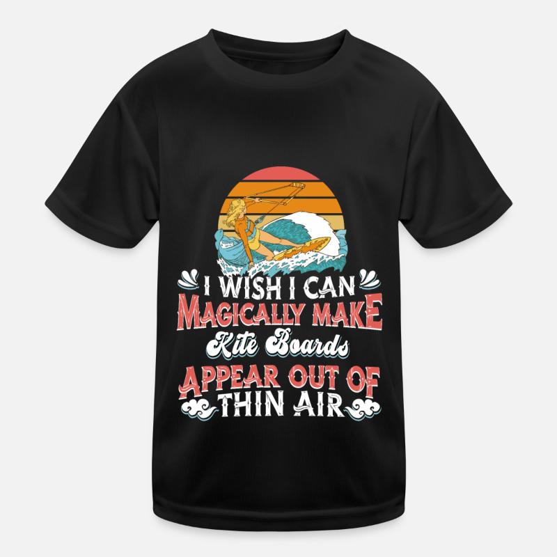 Kitesurf Kiteboard Kite Kite Kiten T-shirt sport Enfant