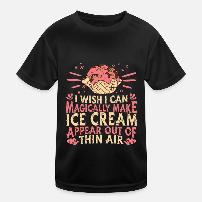 Ice Cream Kids Functional T-Shirt