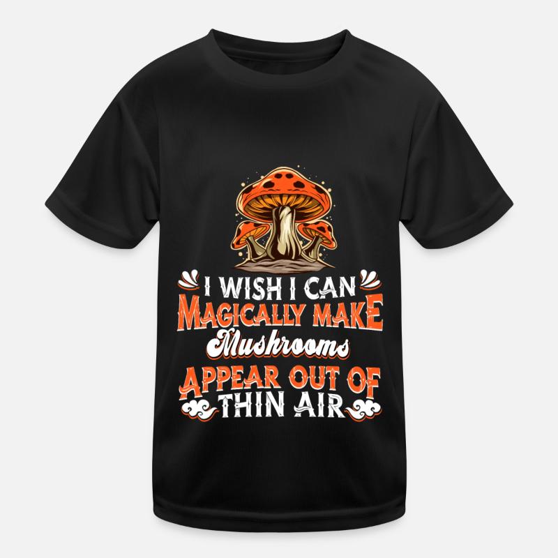Cueilleur de champignons Cueilleur de champignons Cueilleur de champignons T-shirt sport Enfant