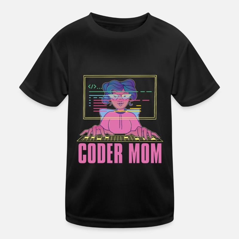 Programmeur Coder Développeur de logiciels T-shirt sport Enfant