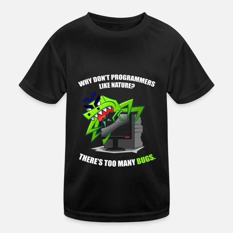 Programmeur Coder Développeur de logiciels T-shirt sport Enfant