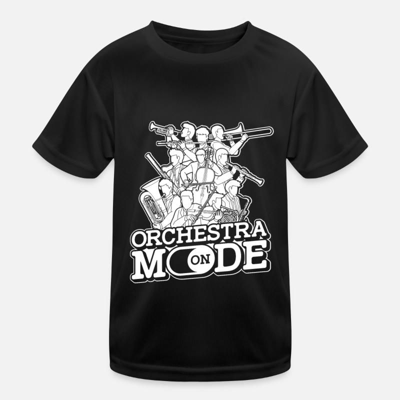 Orchestra Classical Concert Classical Music Kids Functional T-Shirt