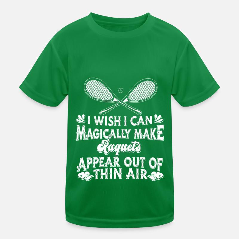 Squash Kinder Funktions-T-Shirt