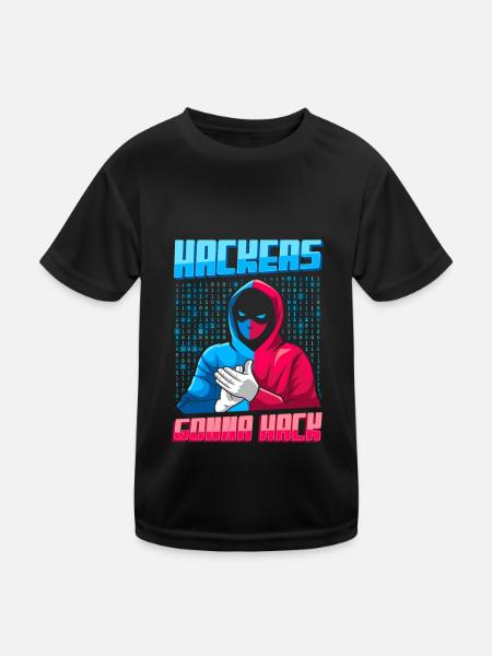 Programmer Coder Software Developer - Kids Functional T-Shirt - black - Front