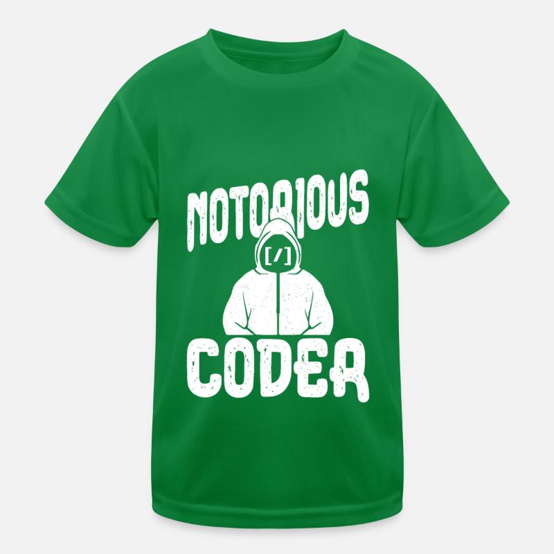 Programmeur Coder Développeur de logiciels T-shirt sport Enfant