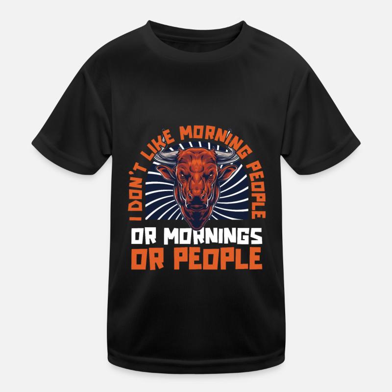 Stier Bulle Kinder Funktions-T-Shirt