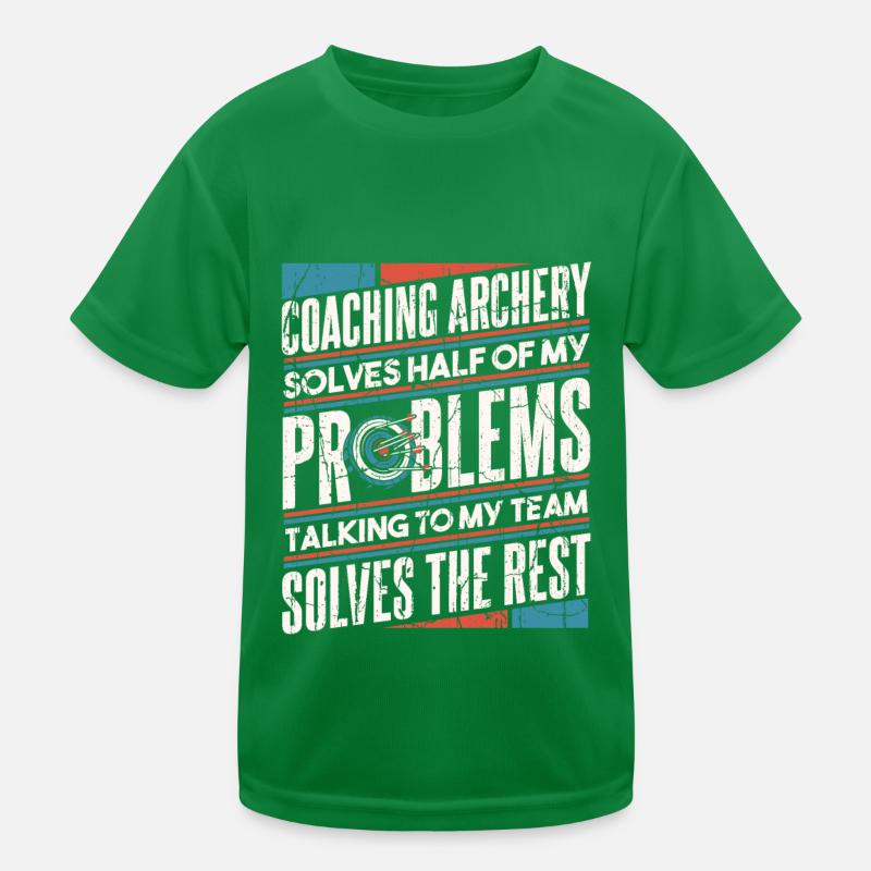 Archer Archery Arrow Archery Archery Kids Functional T-Shirt