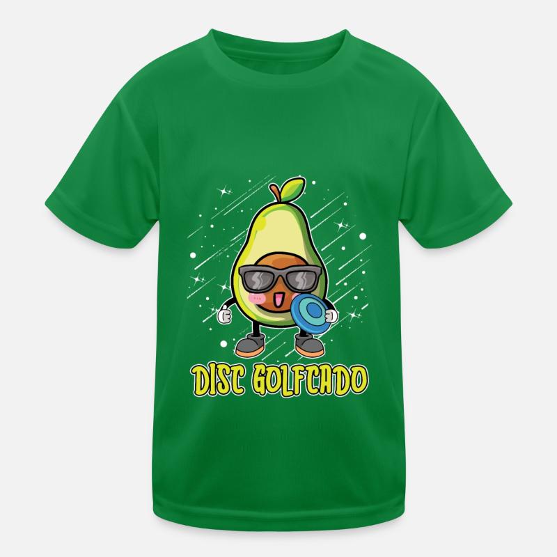 Frisbee Golf Kinder Funktions-T-Shirt