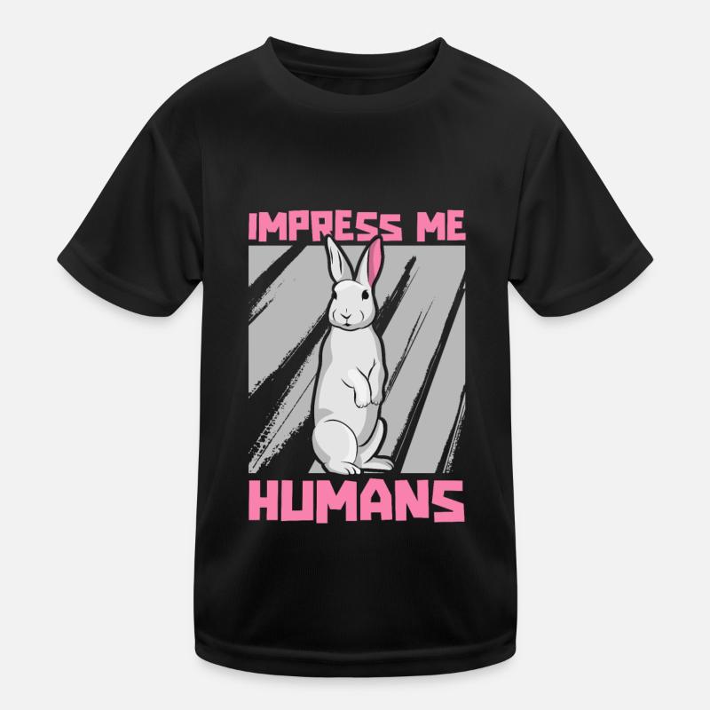 Rabbit Rabbit Karnickel Rammler Kids Functional T-Shirt