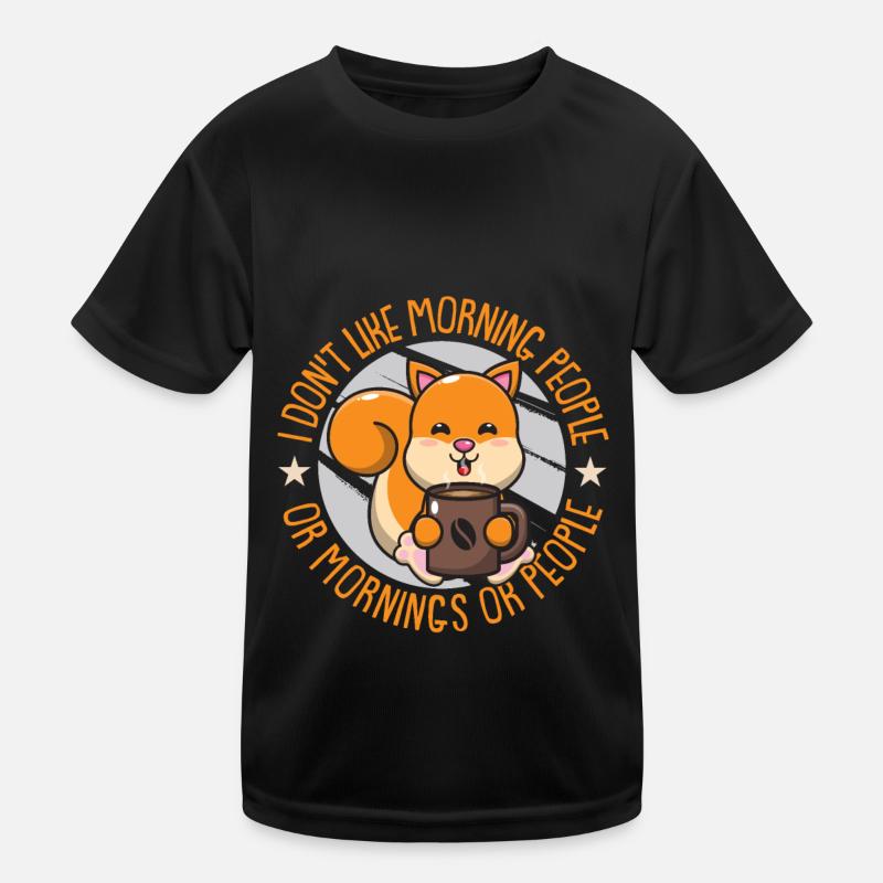 Eichhörnchen Kinder Funktions-T-Shirt