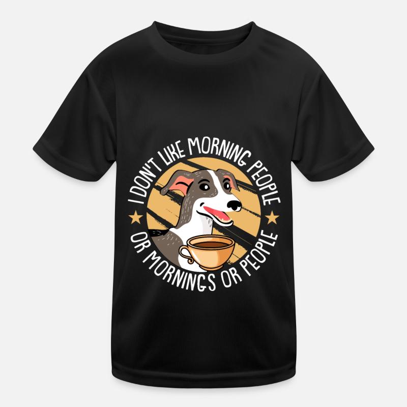 Chien Greyhound T-shirt sport Enfant