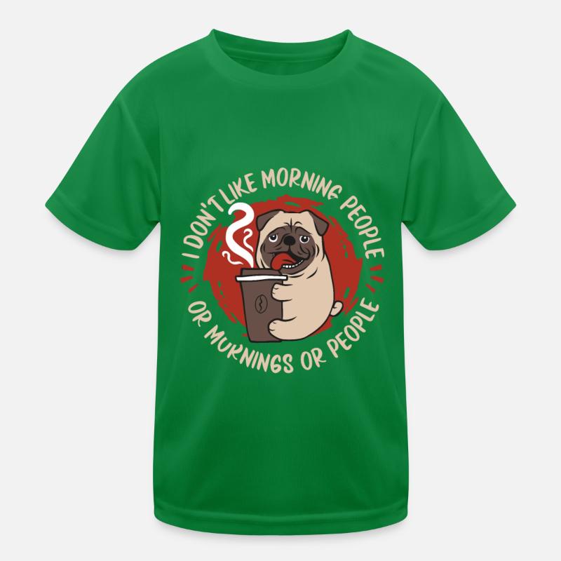 Chien carlin T-shirt sport Enfant