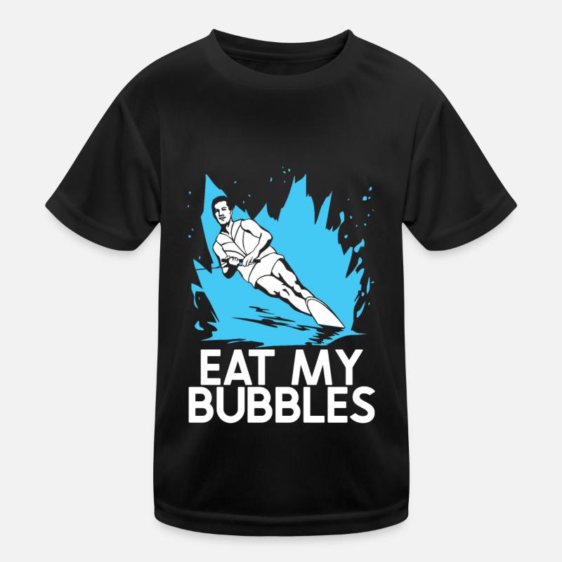 Wakeboarden Wakeboarding Wakeboard Kinder Funktions-T-Shirt