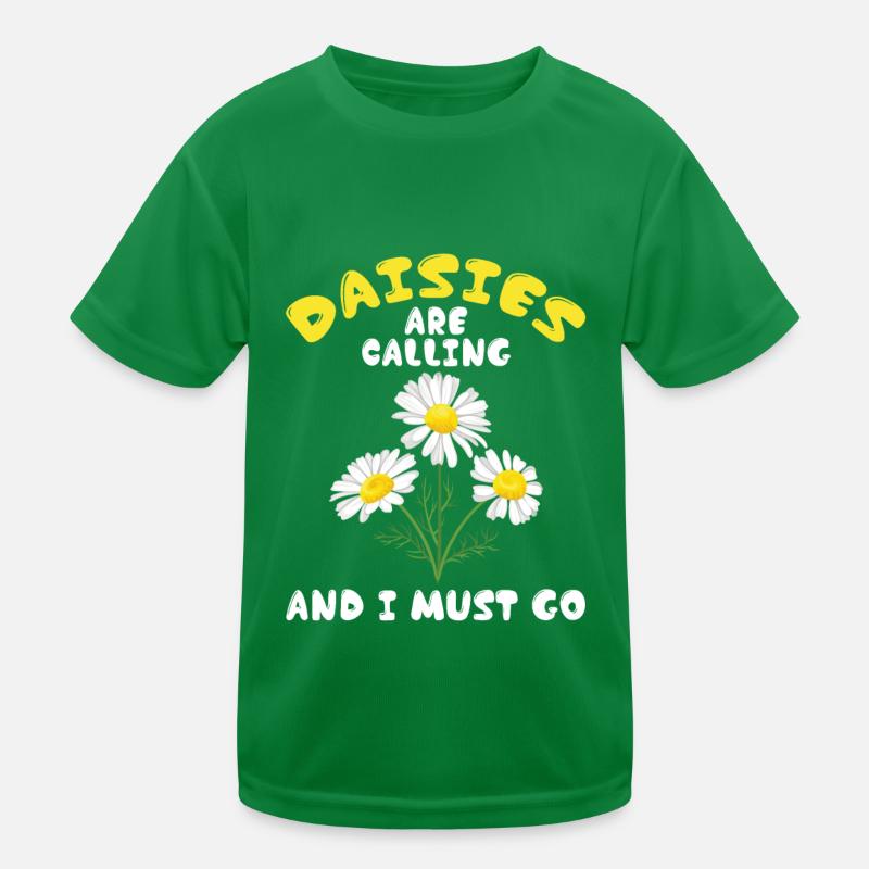 Hobbygärtner Garten Gärtner Gänseblume Kinder Funktions-T-Shirt