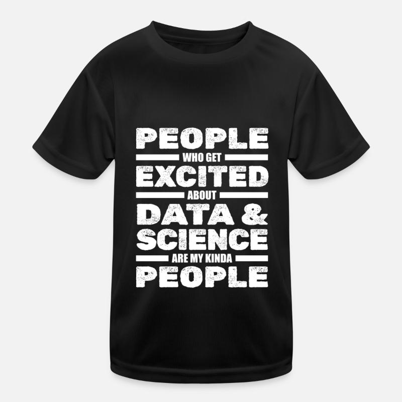 Big Data Science Engineer Scientist Analyst Kids Functional T-Shirt
