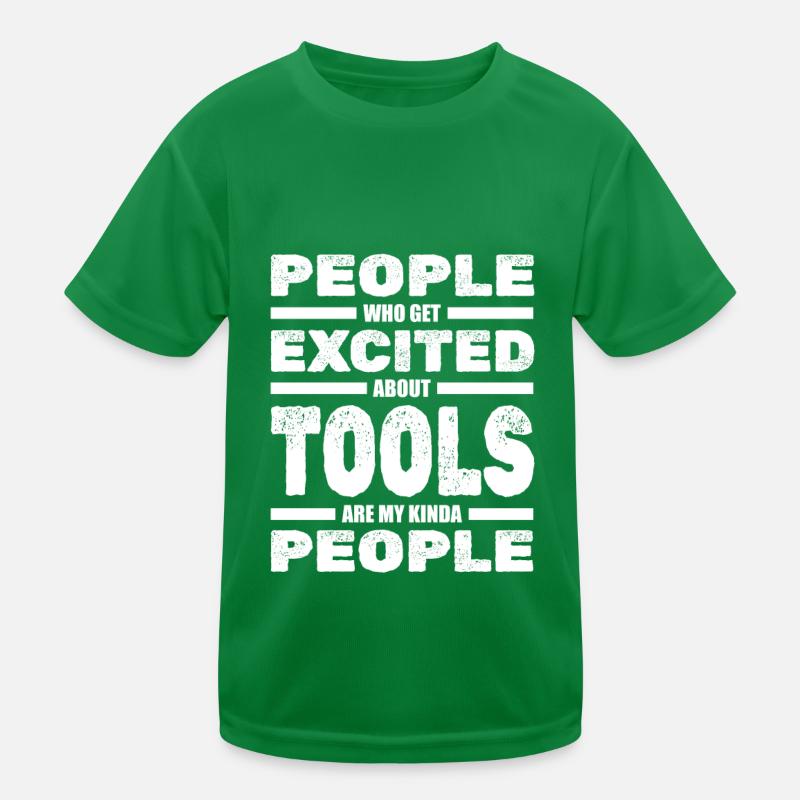 Craftsmen DIY Construction workers Kids Functional T-Shirt