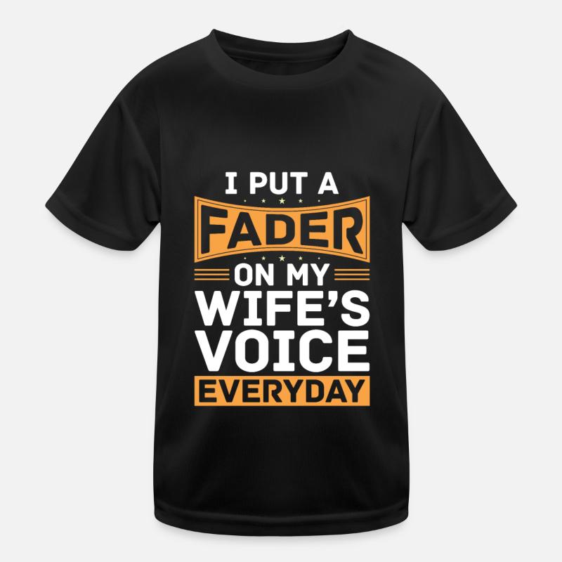 Tontechniker Sound Audio Engineer Kinder Funktions-T-Shirt