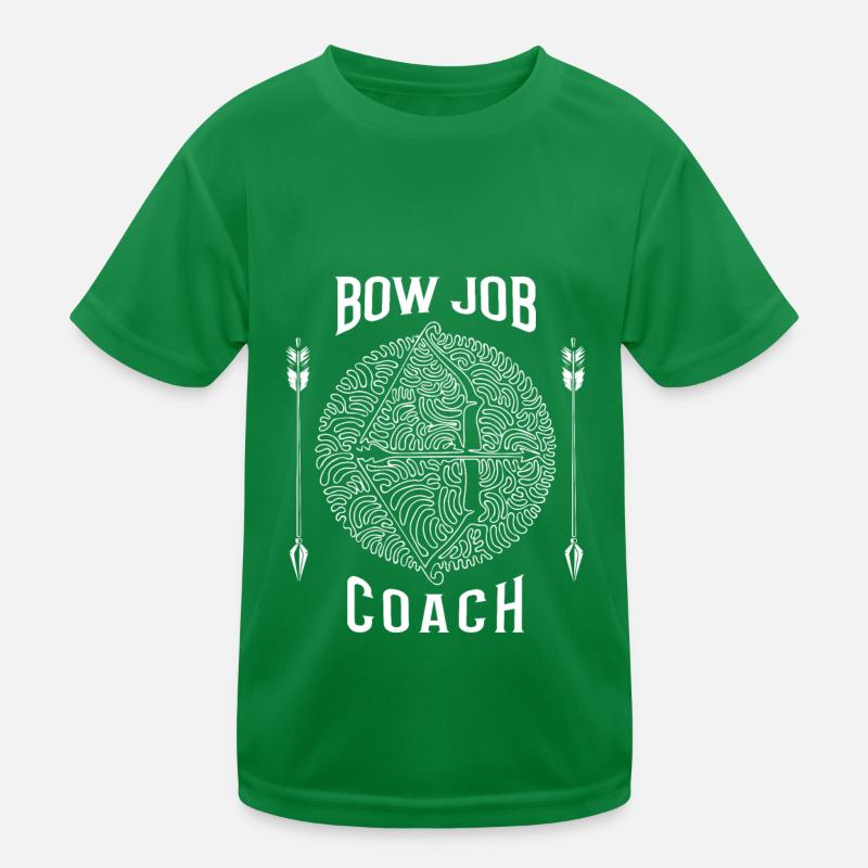 Bogenschütze Bogensport Pfeil Bogen Bogenschießen Kinder Funktions-T-Shirt