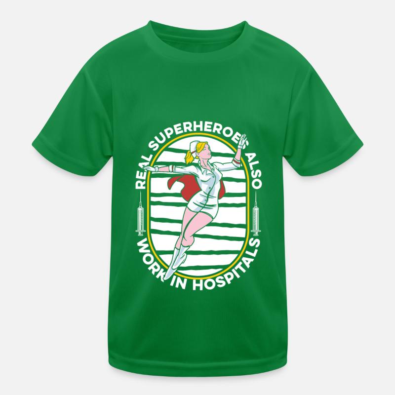 Krankenschwester Kinder Funktions-T-Shirt