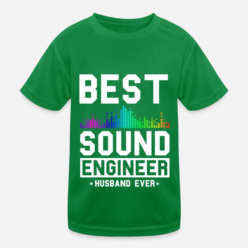 Tontechniker Sound Audio Engineer Kinder Funktions-T-Shirt