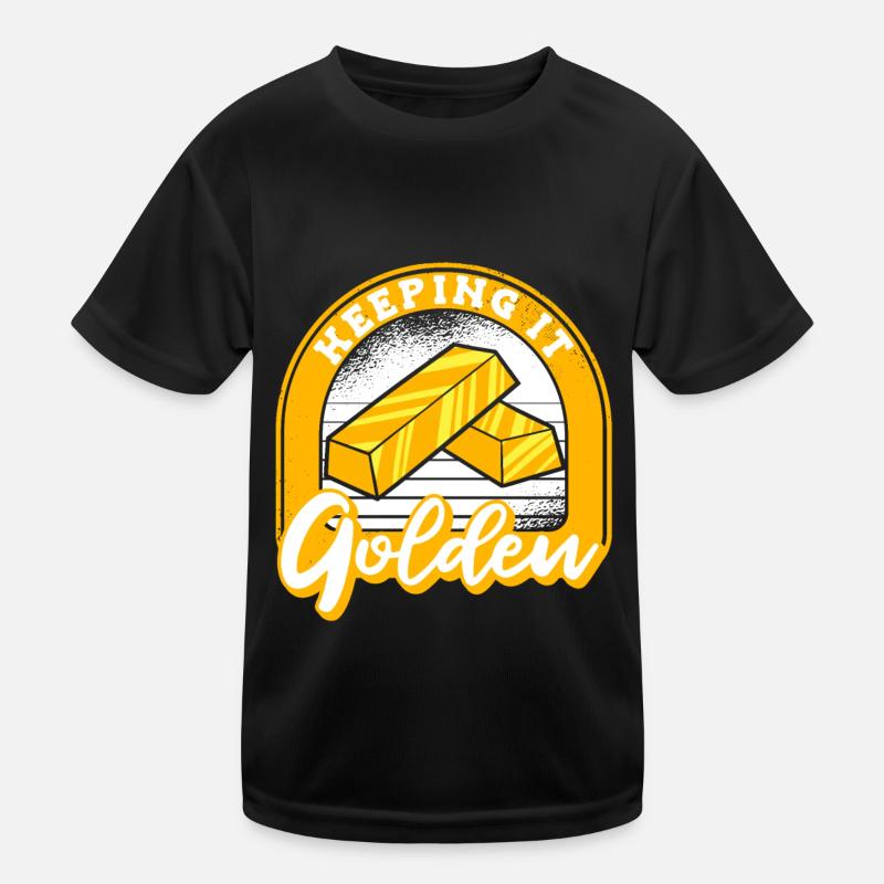 Mine d’or minière T-shirt sport Enfant