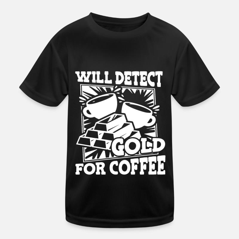 Gold Mining Gold Mine Kids Functional T-Shirt