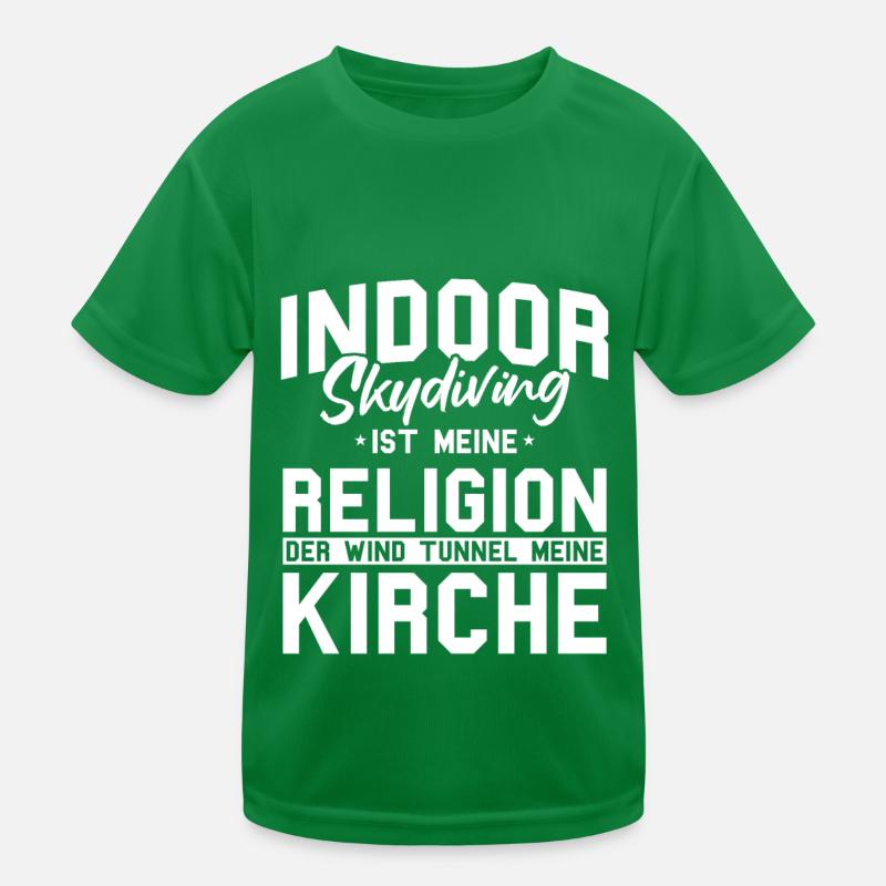 Parachutisme intérieur T-shirt sport Enfant