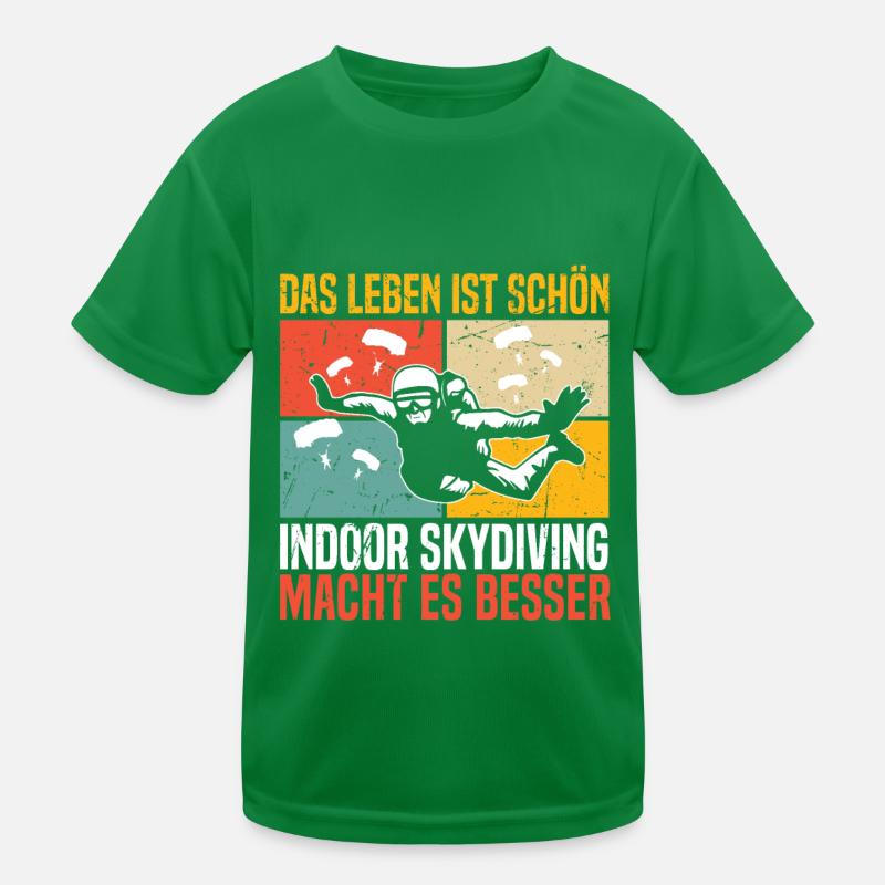 Parachutisme intérieur T-shirt sport Enfant