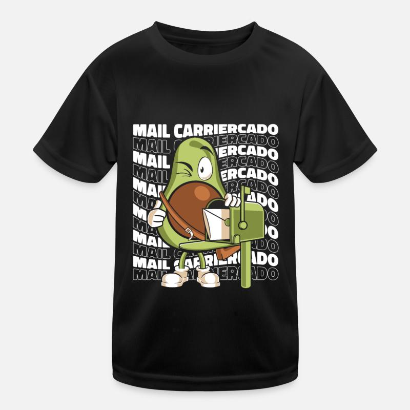 Postman Letter Courier Postman Kids Functional T-Shirt
