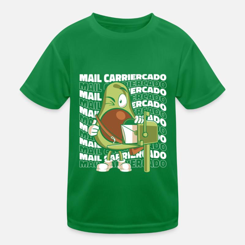 Postman Letter Courier Postman Kids Functional T-Shirt