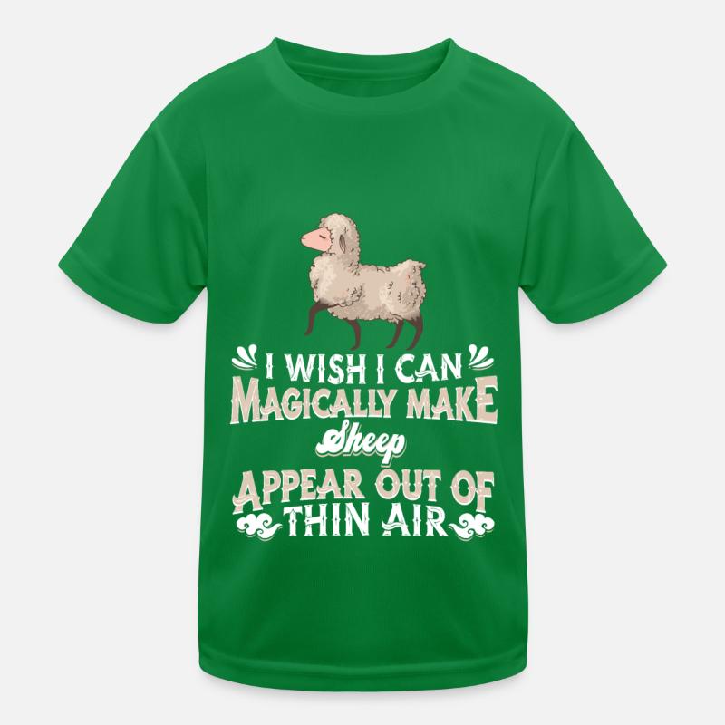 Sheep Shepherd Kids Functional T-Shirt