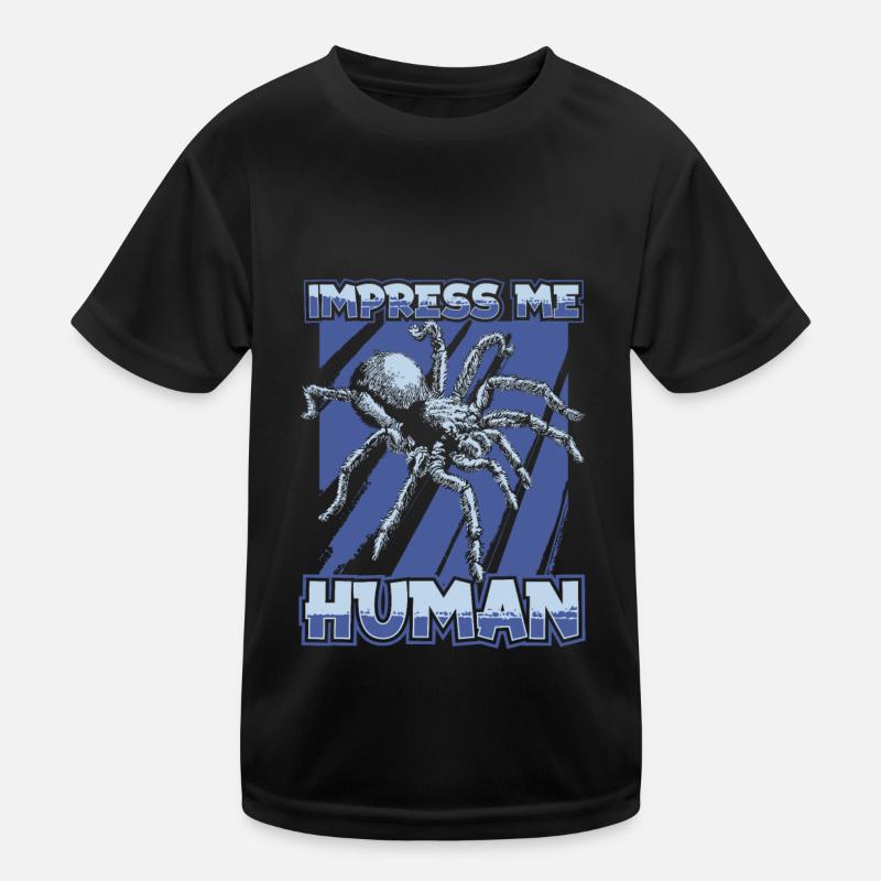 Spinne Haustier Kinder Funktions-T-Shirt