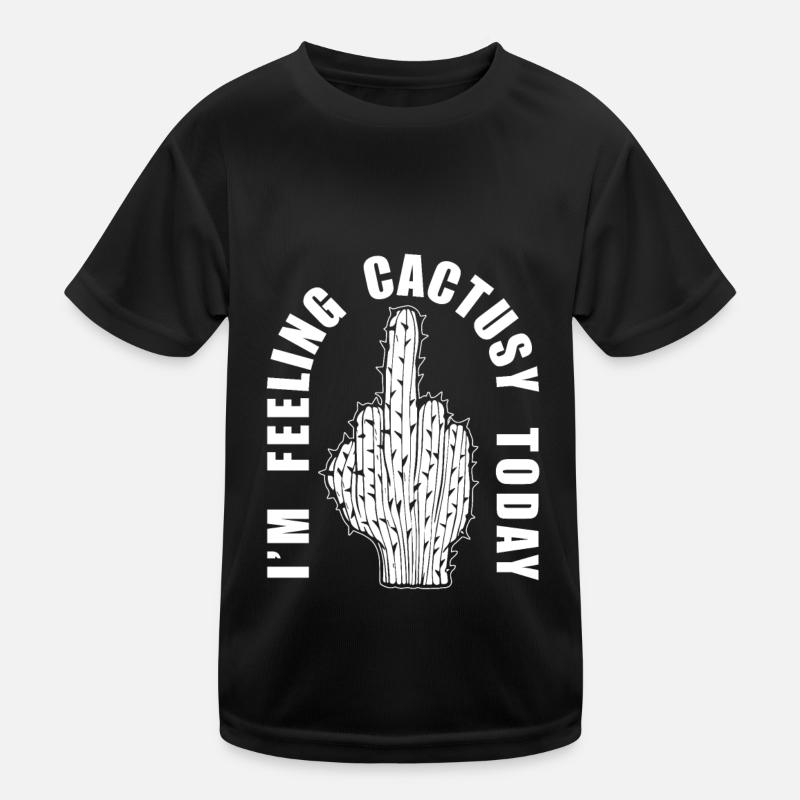 Cactus arbuste Cactus piquant jardinier de jardin T-shirt sport Enfant