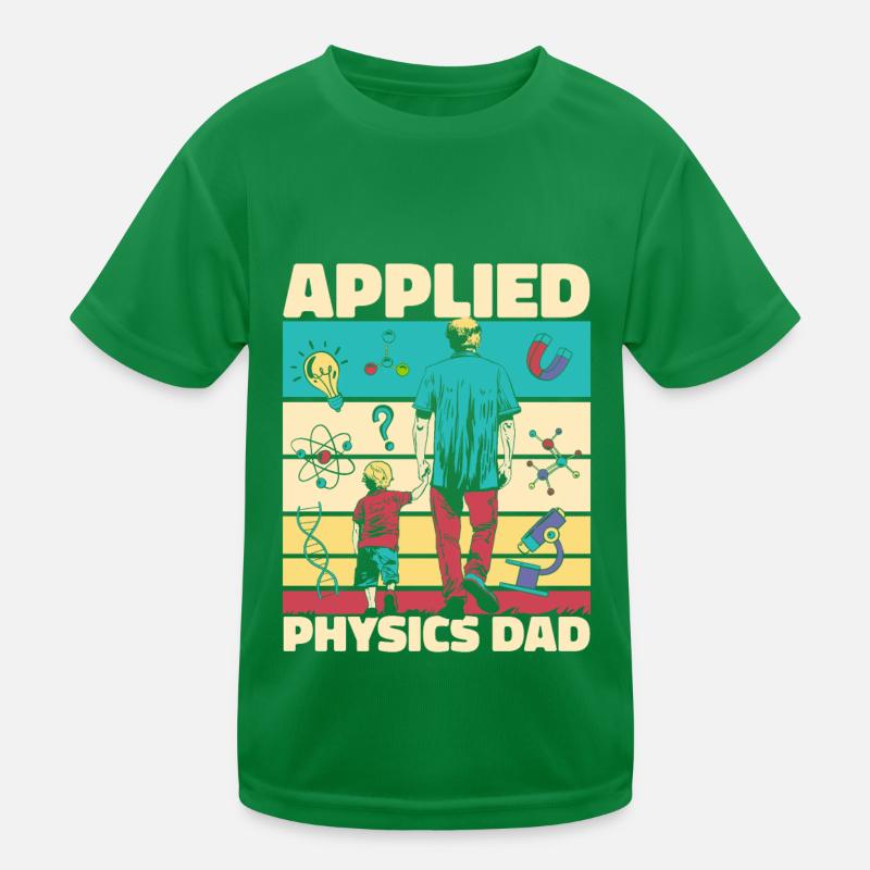 Physics Physicist Kids Functional T-Shirt