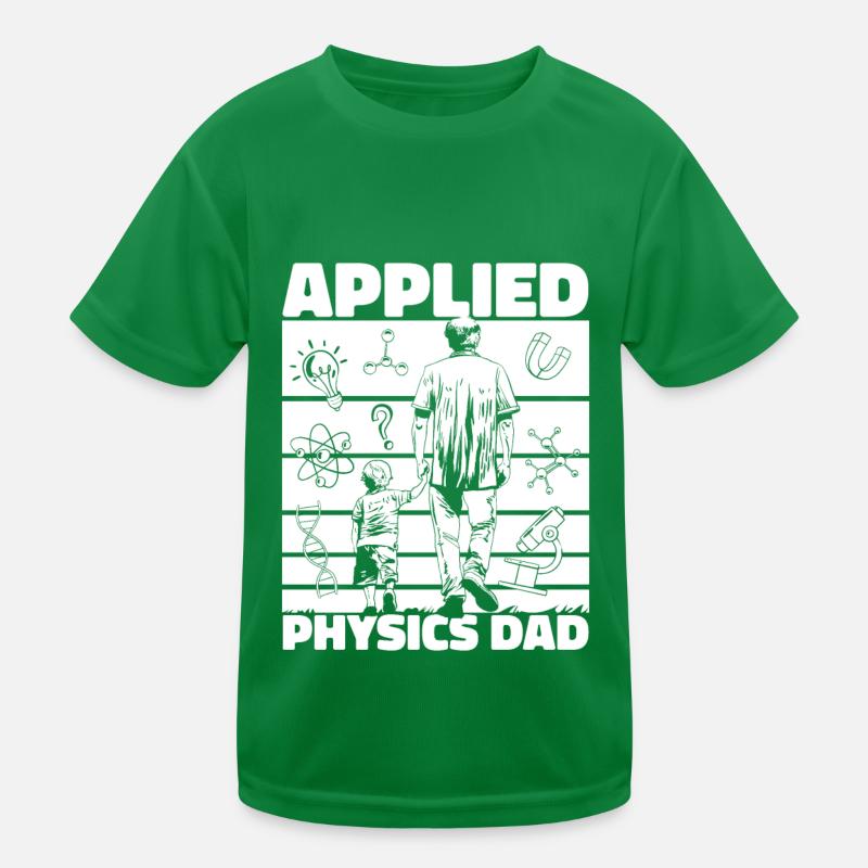 Physics Physicist Kids Functional T-Shirt