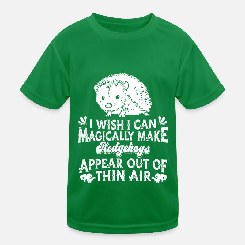 Igel Kinder Funktions-T-Shirt