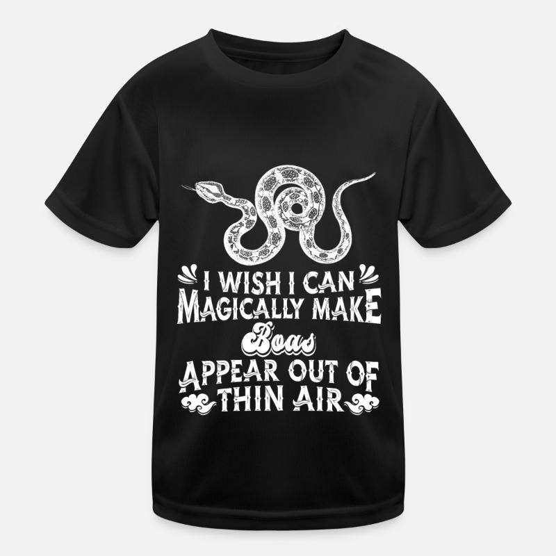 Boa Constrictor Snake Kids Functional T-Shirt