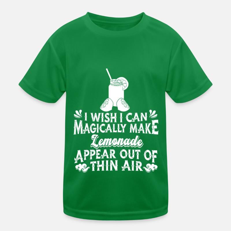 Limonade Limo Kinder Funktions-T-Shirt