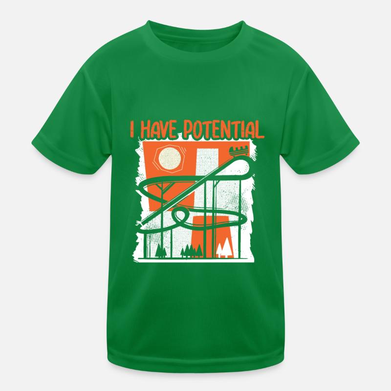 Physics Physicist Kids Functional T-Shirt