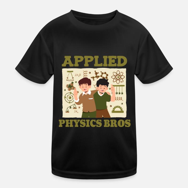 Physics Physicist Kids Functional T-Shirt