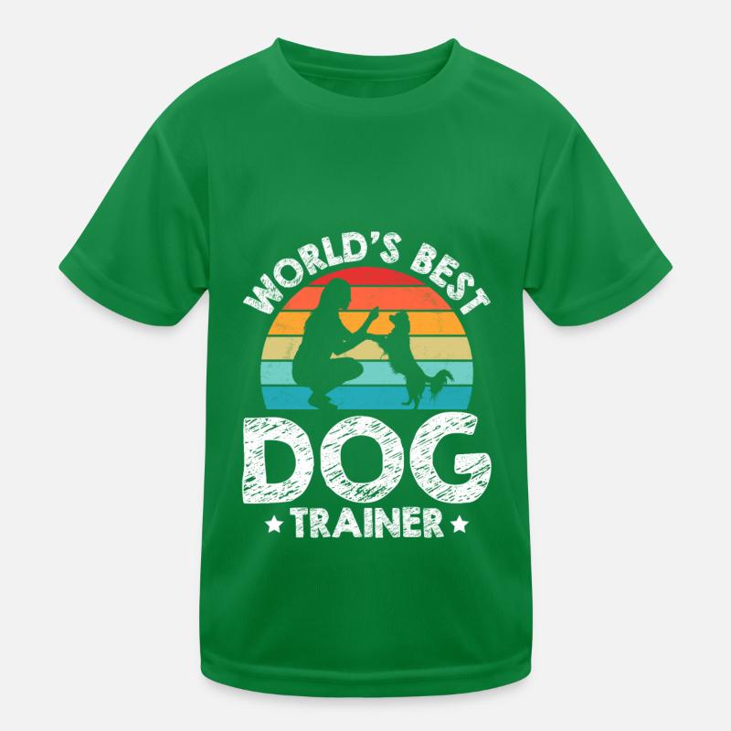 Dog trainer Dog trainer Kids Functional T-Shirt